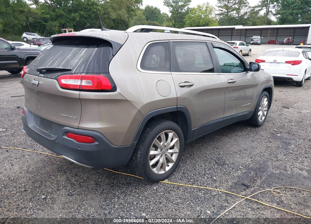 2017 JEEP CHEROKEE LIMITED FWD VIN: 1C4PJLDB8HW604655