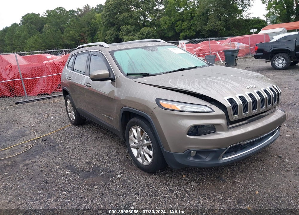 2017 JEEP CHEROKEE LIMITED FWD VIN: 1C4PJLDB8HW604655