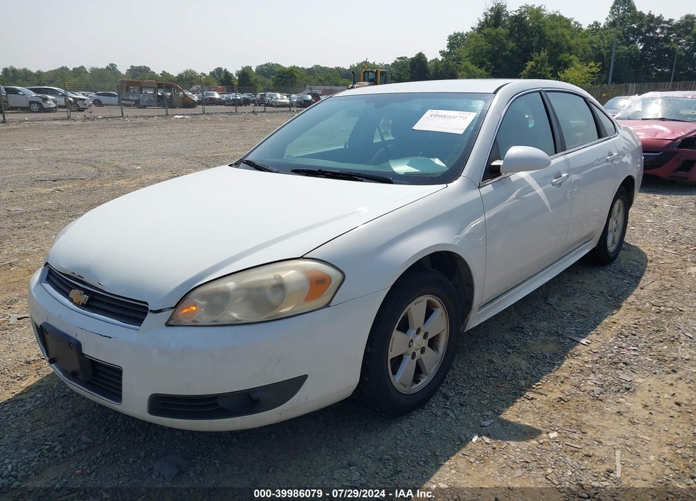 2010 CHEVROLET IMPALA LT VIN: 2G1WB5EKXA1149798