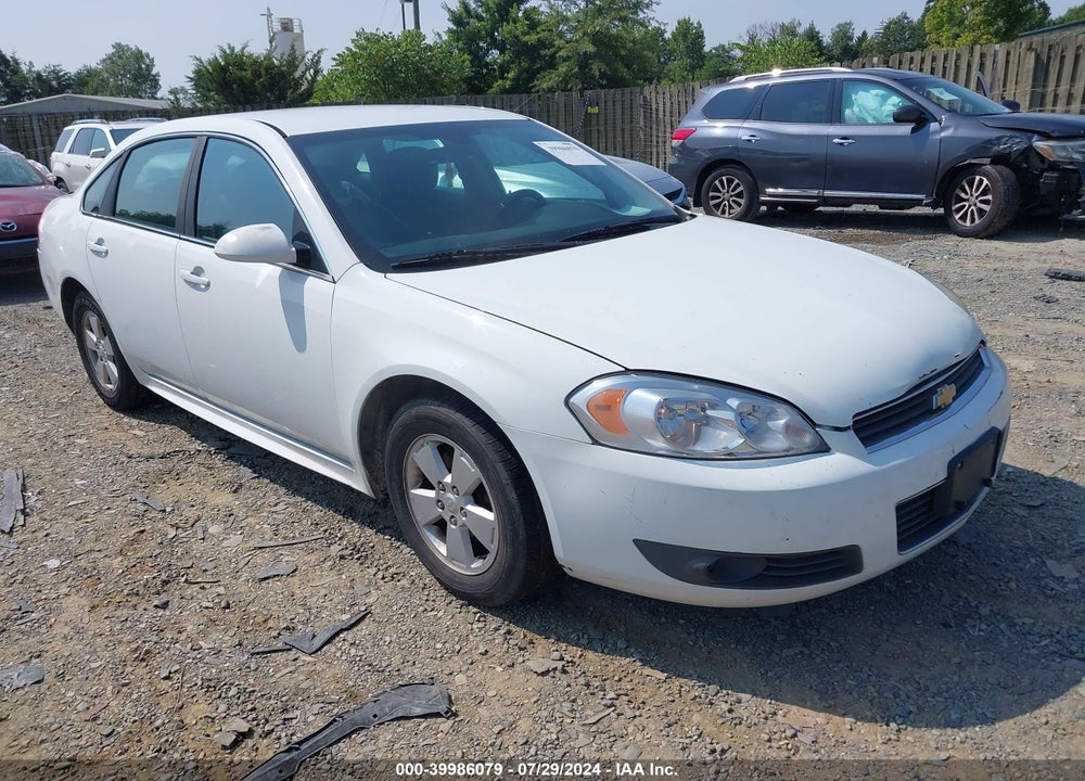 2010 CHEVROLET IMPALA LT VIN: 2G1WB5EKXA1149798