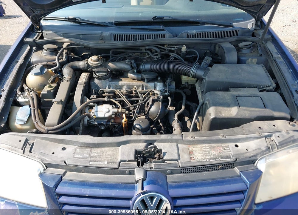 2002 VOLKSWAGEN JETTA GLS TDI VIN: 3VWSP69M32M076578