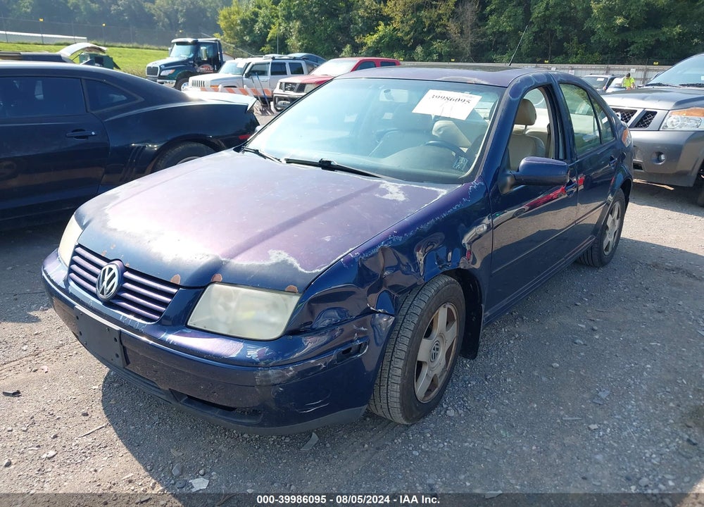 2002 VOLKSWAGEN JETTA GLS TDI VIN: 3VWSP69M32M076578