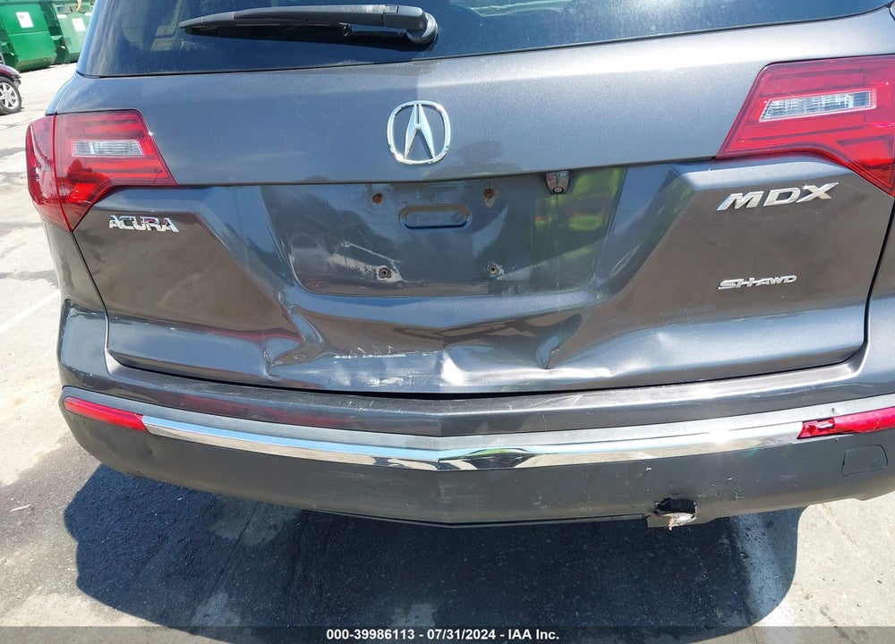2011 ACURA MDX VIN: 2HNYD2H22BH535347