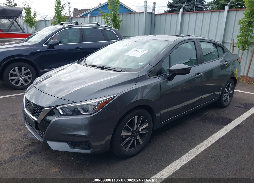 2021 NISSAN VERSA SV XTRONIC CVT VIN: 3N1CN8EV8ML884489
