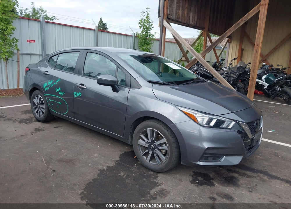 2021 NISSAN VERSA SV XTRONIC CVT VIN: 3N1CN8EV8ML884489