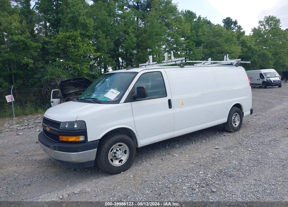 2021 CHEVROLET EXPRESS CARGO RWD 2500 EXTENDED WHEELBASE WT VIN: 1GCWGBF70M1249355