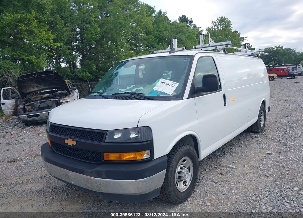 2021 CHEVROLET EXPRESS CARGO RWD 2500 EXTENDED WHEELBASE WT VIN: 1GCWGBF70M1249355