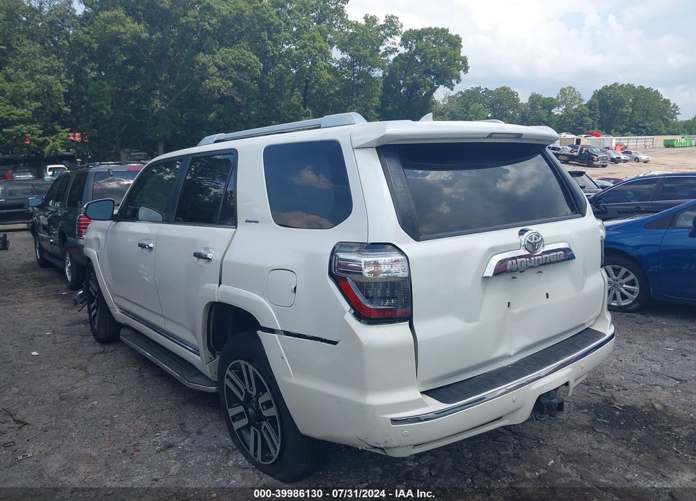 2015 TOYOTA 4RUNNER LIMITED VIN: JTEZU5JR6F5105218