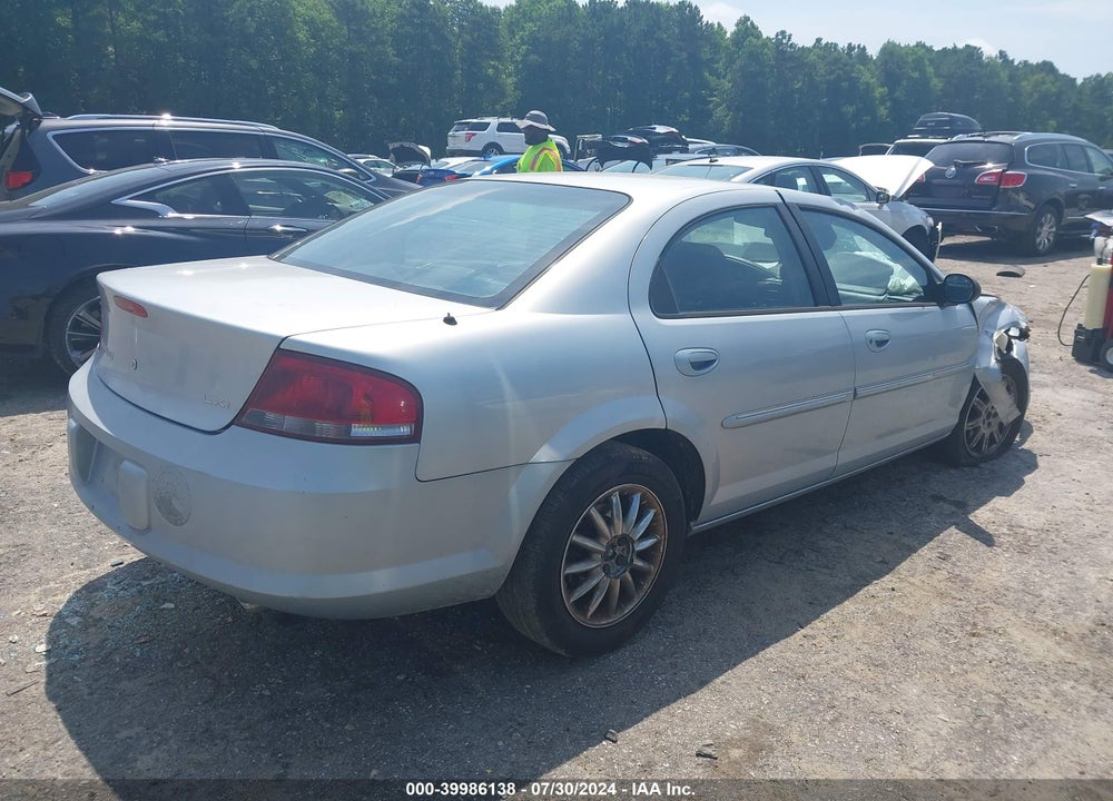 2001 CHRYSLER SEBRING LXI VIN: 1C3EL56U11N730559