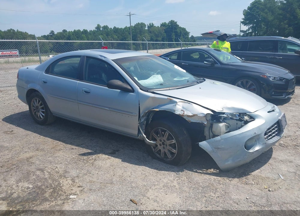 2001 CHRYSLER SEBRING LXI VIN: 1C3EL56U11N730559