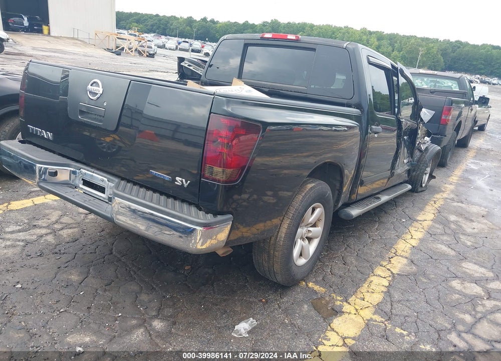 2011 NISSAN TITAN SV VIN: 1N6BA0EK2BN302781