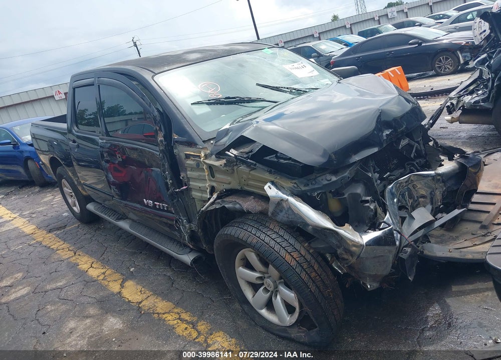 2011 NISSAN TITAN SV VIN: 1N6BA0EK2BN302781