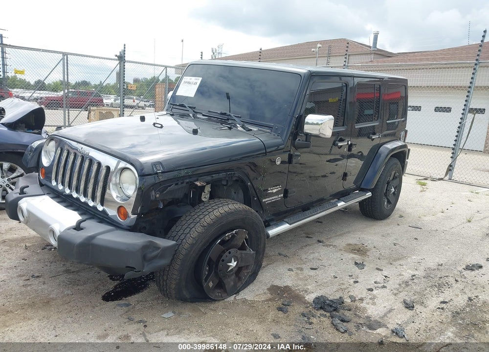 2013 JEEP WRANGLER UNLIMITED SAHARA VIN: 1C4HJWEG5DL641190