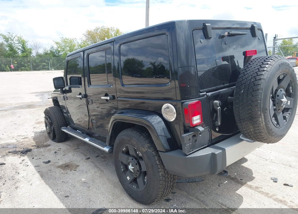 2013 JEEP WRANGLER UNLIMITED SAHARA VIN: 1C4HJWEG5DL641190