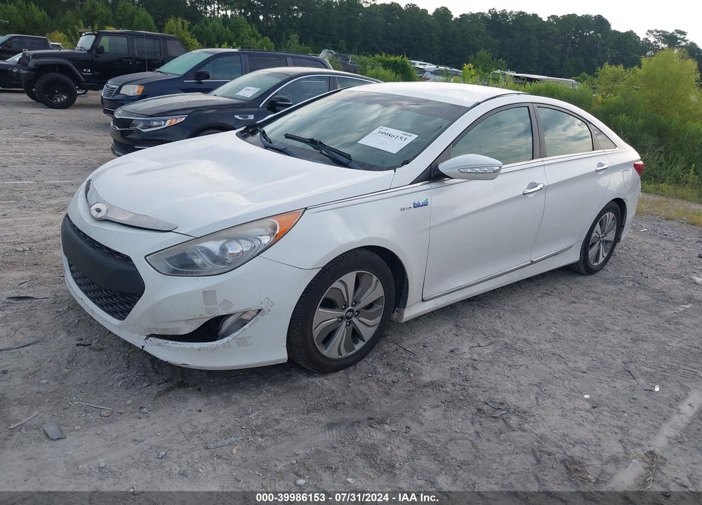 2013 HYUNDAI SONATA HYBRID LIMITED VIN: KMHEC4A48DA096784