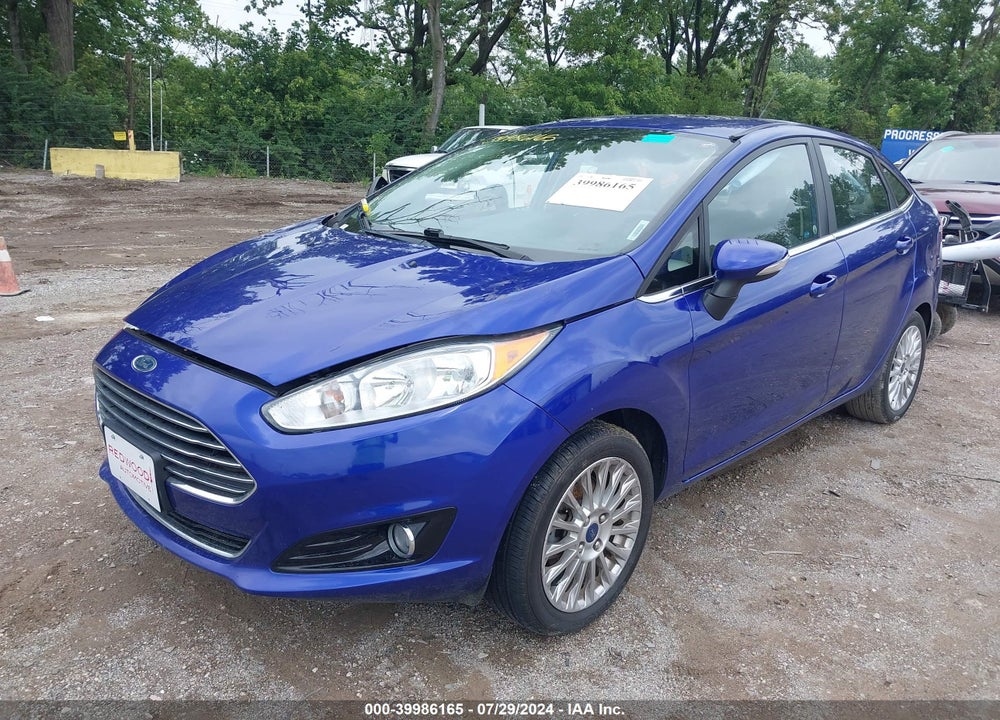 2014 FORD FIESTA TITANIUM VIN: 3FADP4CJXEM232382