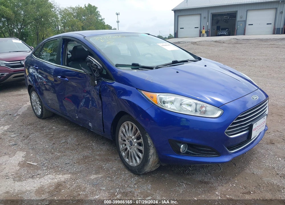 2014 FORD FIESTA TITANIUM VIN: 3FADP4CJXEM232382