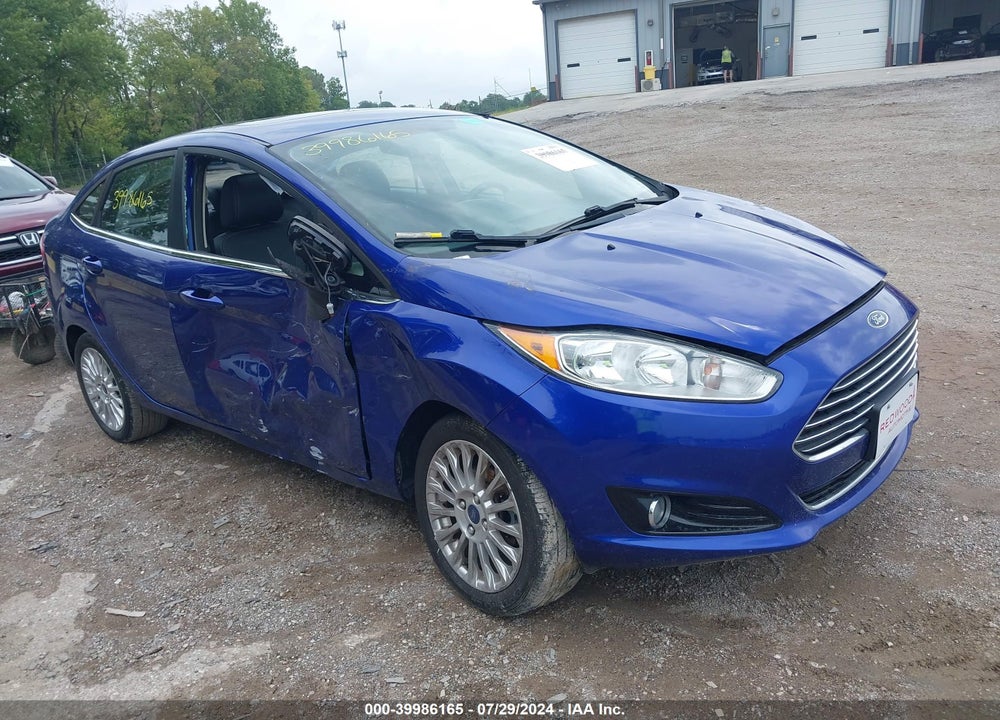 2014 FORD FIESTA TITANIUM VIN: 3FADP4CJXEM232382