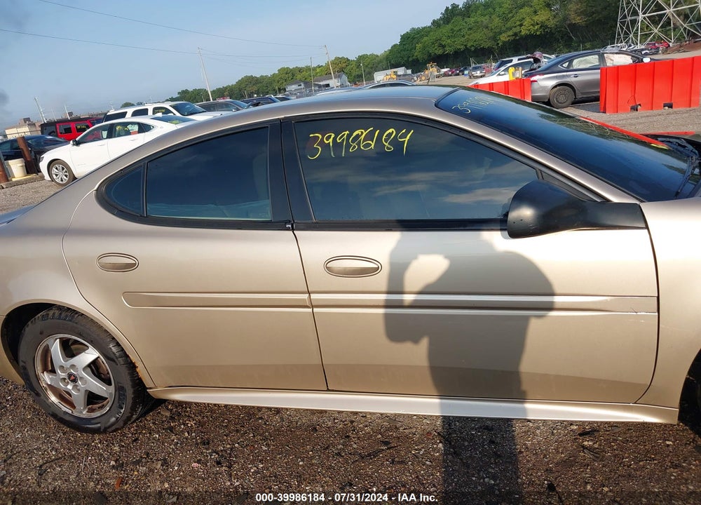 2004 PONTIAC GRAND PRIX GT1 VIN: 2G2WP522341211709