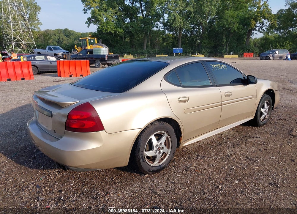 2004 PONTIAC GRAND PRIX GT1 VIN: 2G2WP522341211709