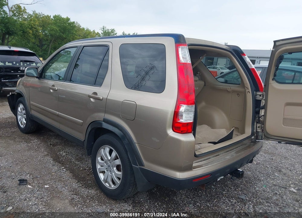 2006 HONDA CR-V SE VIN: JHLRD78946C025467