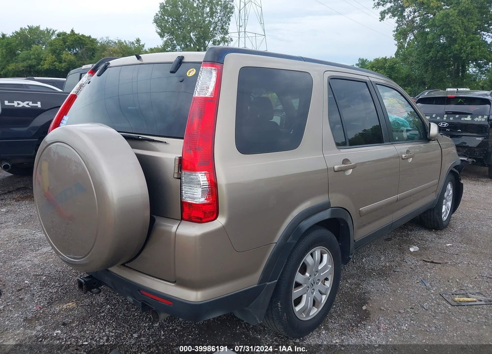 2006 HONDA CR-V SE VIN: JHLRD78946C025467