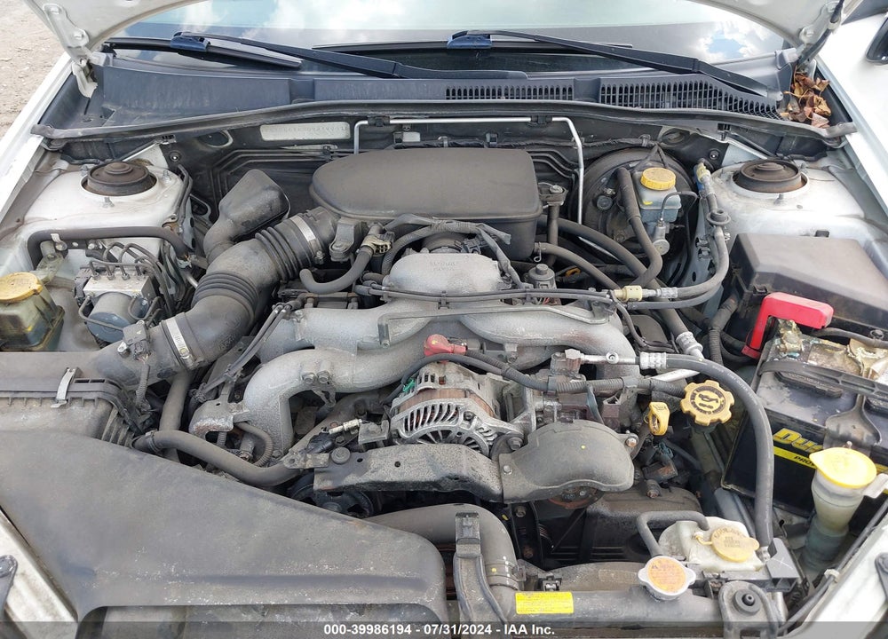 2008 SUBARU LEGACY VIN: 4S3BL616287219907