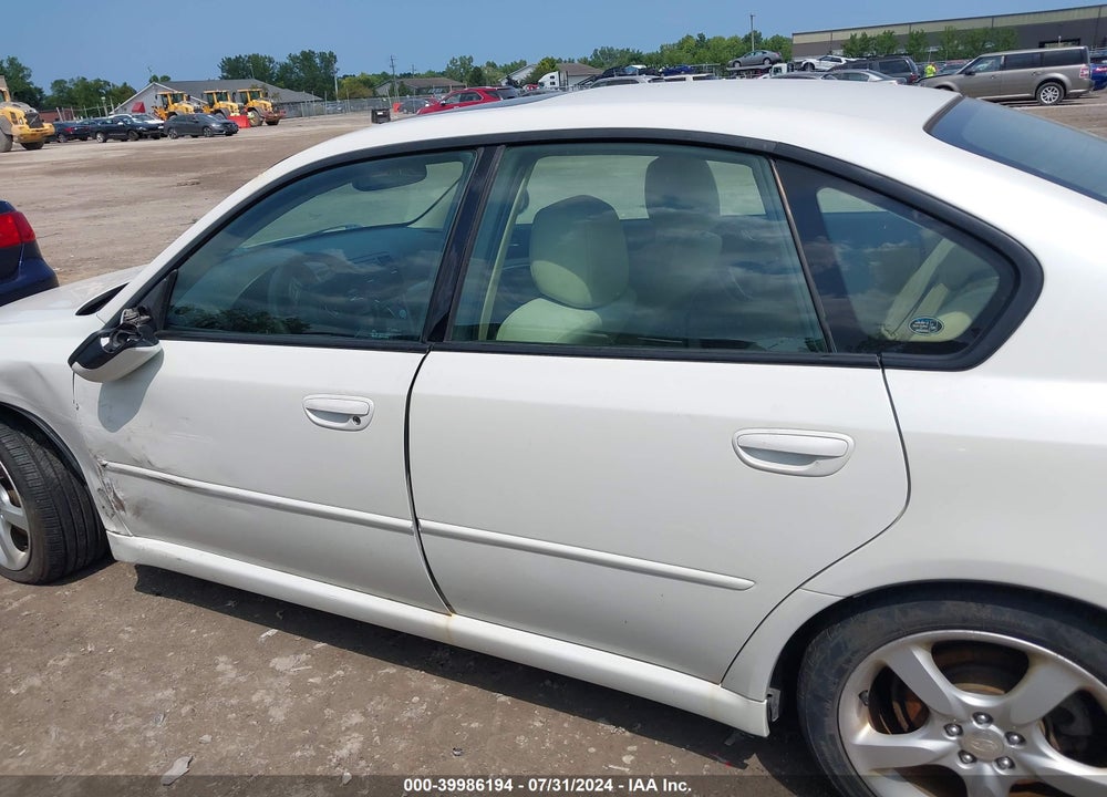 2008 SUBARU LEGACY VIN: 4S3BL616287219907