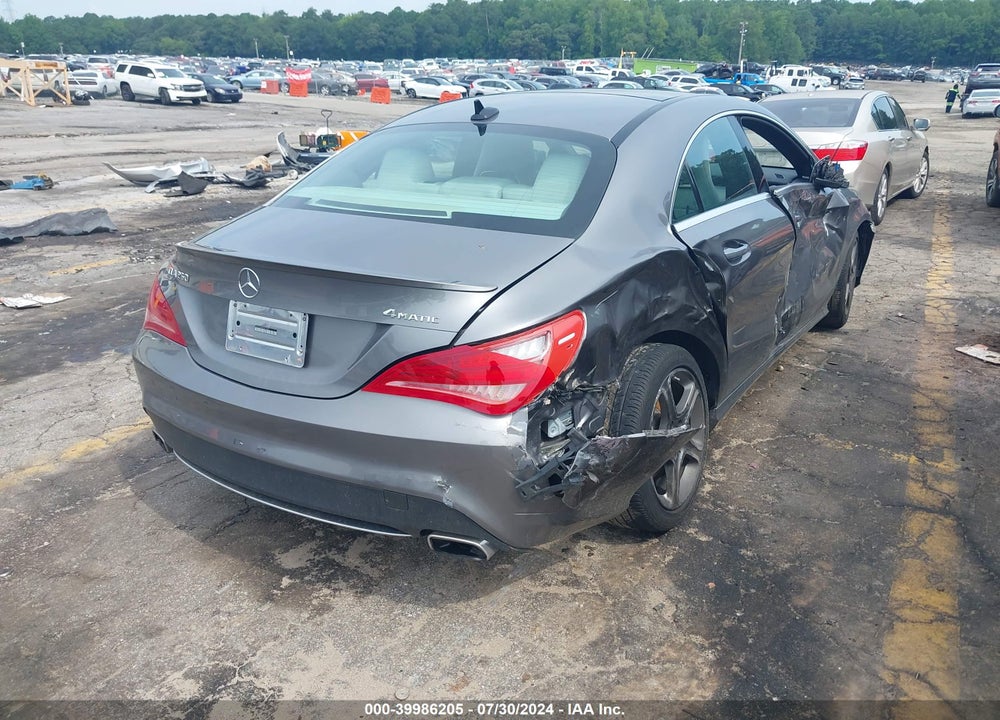 2014 MERCEDES-BENZ CLA 250 4MATIC VIN: WDDSJ4GB5EN072476