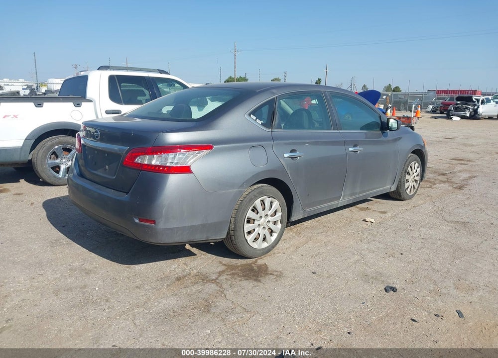 2015 NISSAN SENTRA FE+ S/S/SL/SR/SV VIN: 3N1AB7AP0FY236653