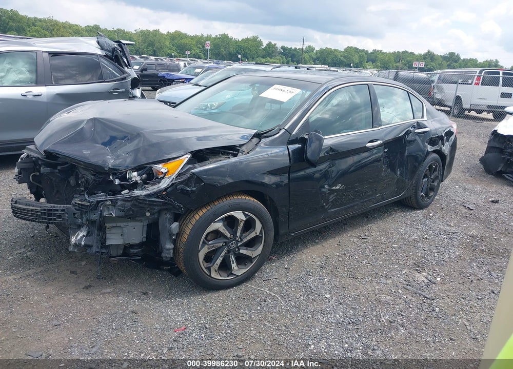 2016 HONDA ACCORD EX-L V-6 VIN: 1HGCR3F84GA001093
