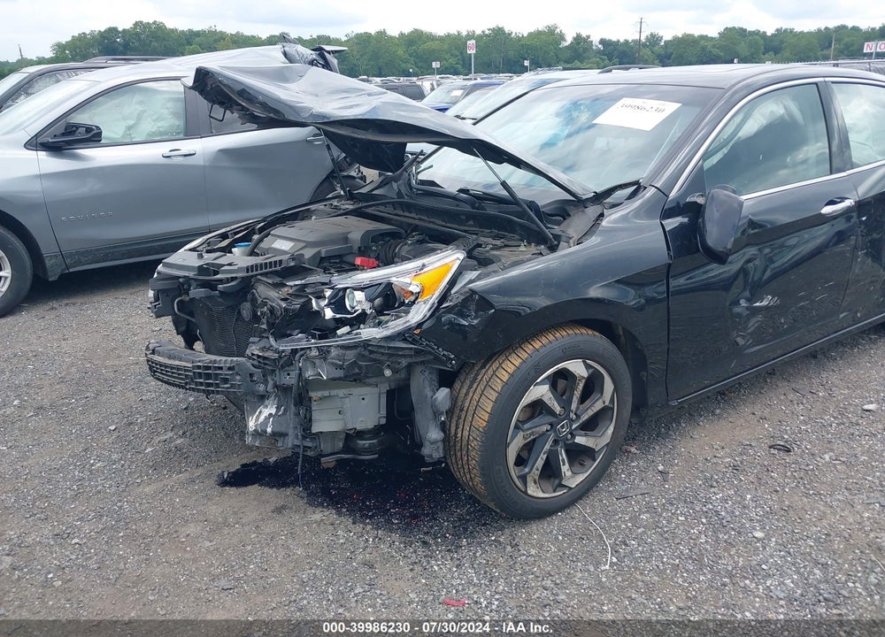 2016 HONDA ACCORD EX-L V-6 VIN: 1HGCR3F84GA001093