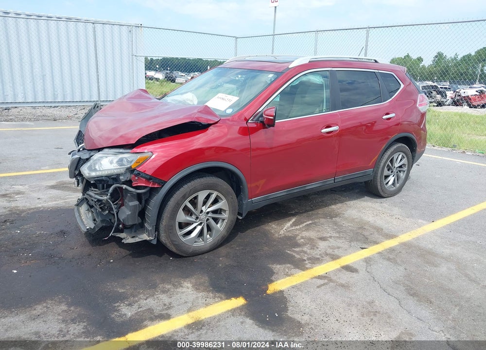 2015 NISSAN ROGUE SL VIN: 5N1AT2MVXFC825074