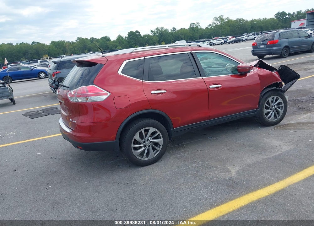 2015 NISSAN ROGUE SL VIN: 5N1AT2MVXFC825074