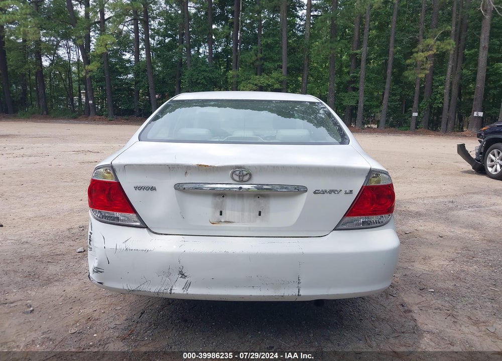 2005 TOYOTA CAMRY LE/SE/STD/XLE VIN: 4T1BE32K75U429108