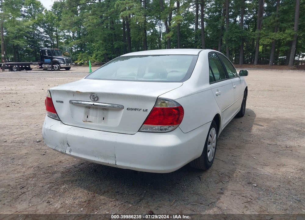 2005 TOYOTA CAMRY LE/SE/STD/XLE VIN: 4T1BE32K75U429108