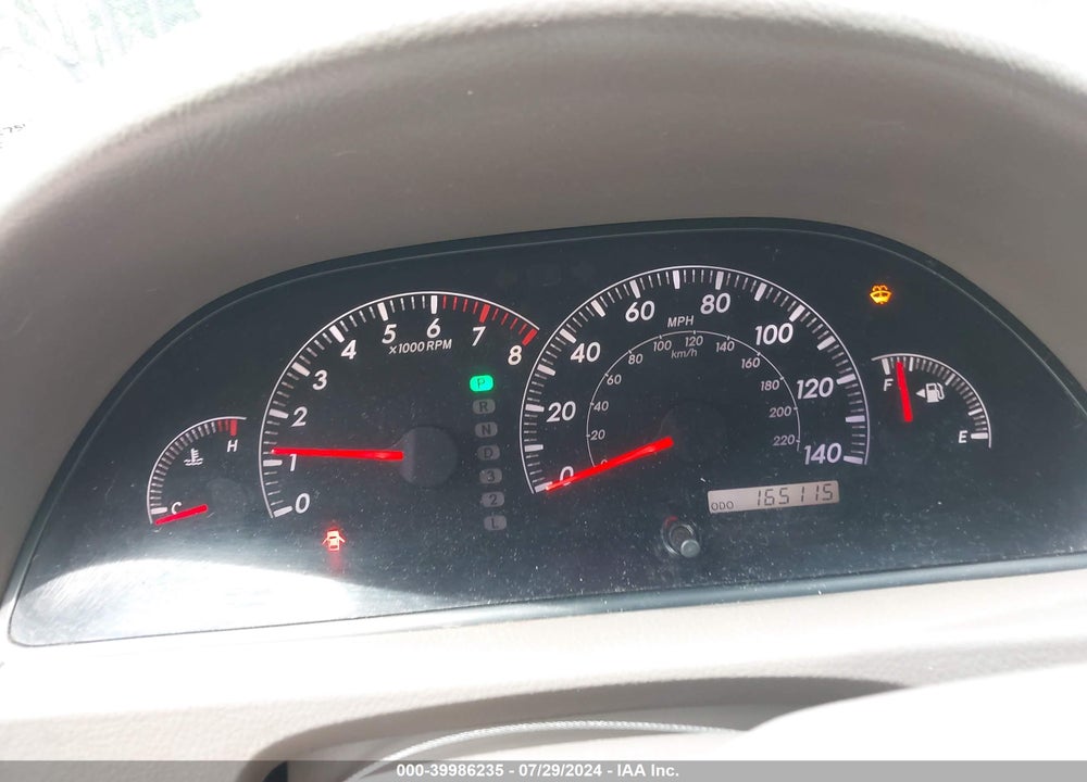 2005 TOYOTA CAMRY LE/SE/STD/XLE VIN: 4T1BE32K75U429108
