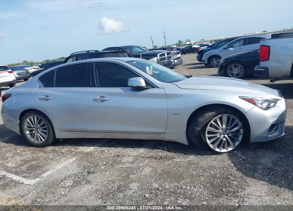 2019 INFINITI Q50 3.0T LUXE VIN: JN1EV7AP0KM519835