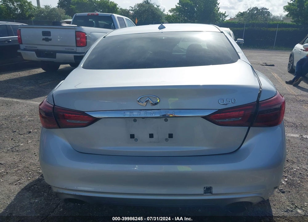 2019 INFINITI Q50 3.0T LUXE VIN: JN1EV7AP0KM519835