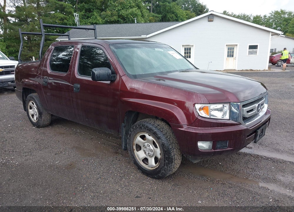 2010 HONDA RIDGELINE RT VIN: 5FPYK1F26AB012353