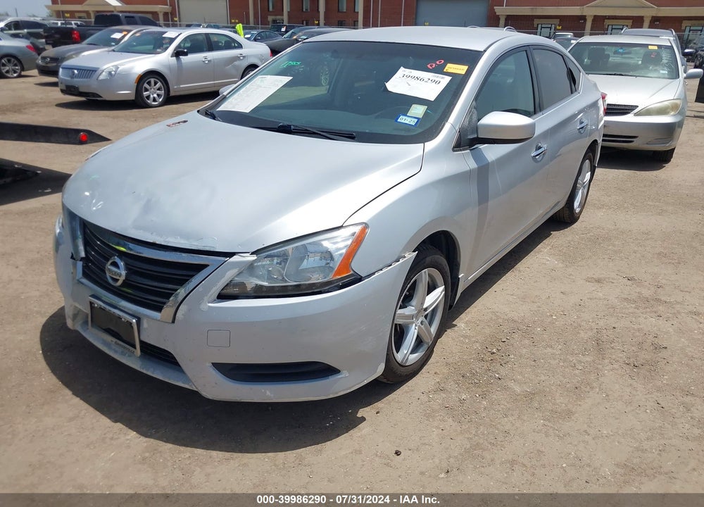 2015 NISSAN SENTRA SV VIN: 3N1AB7AP3FY362683