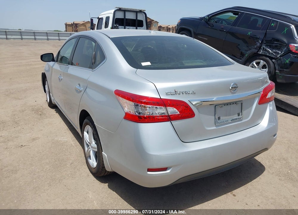 2015 NISSAN SENTRA SV VIN: 3N1AB7AP3FY362683