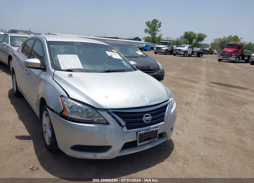 2015 NISSAN SENTRA SV VIN: 3N1AB7AP3FY362683
