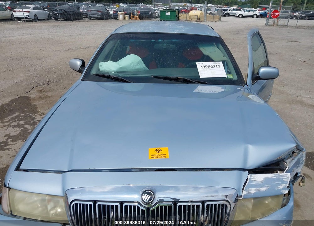 2001 MERCURY GRAND MARQUIS LS VIN: 2MEFM75W81X712570