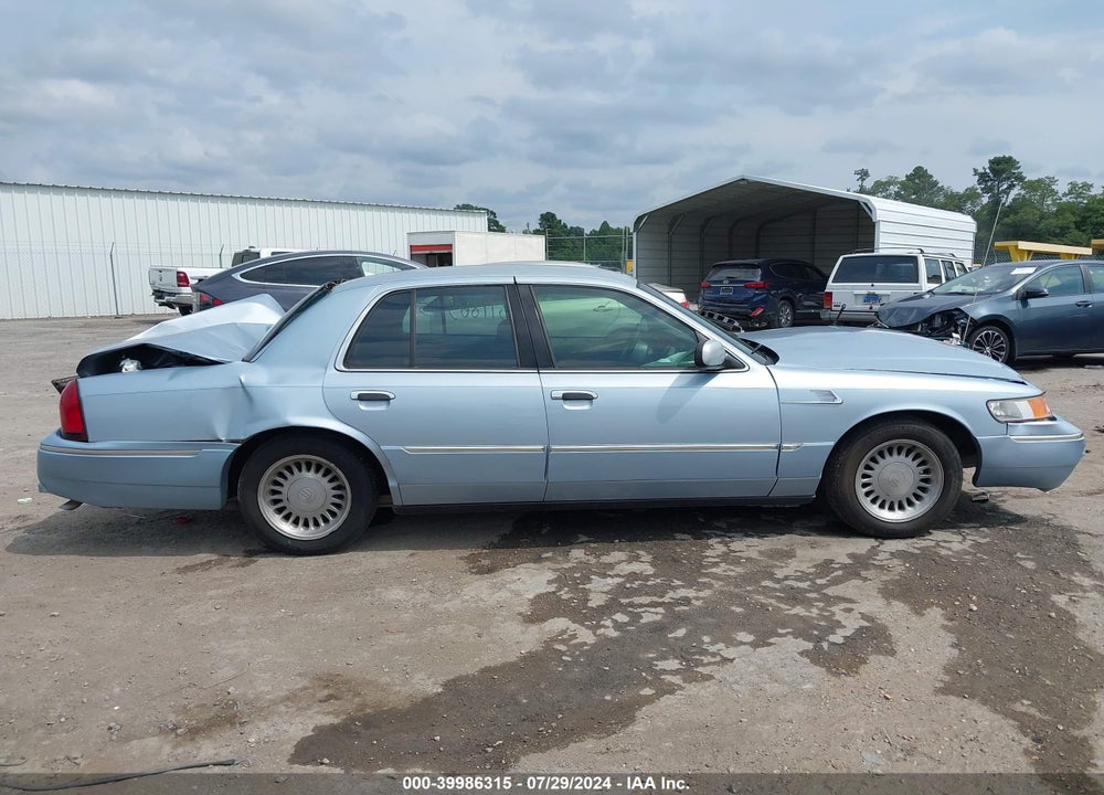2001 MERCURY GRAND MARQUIS LS VIN: 2MEFM75W81X712570