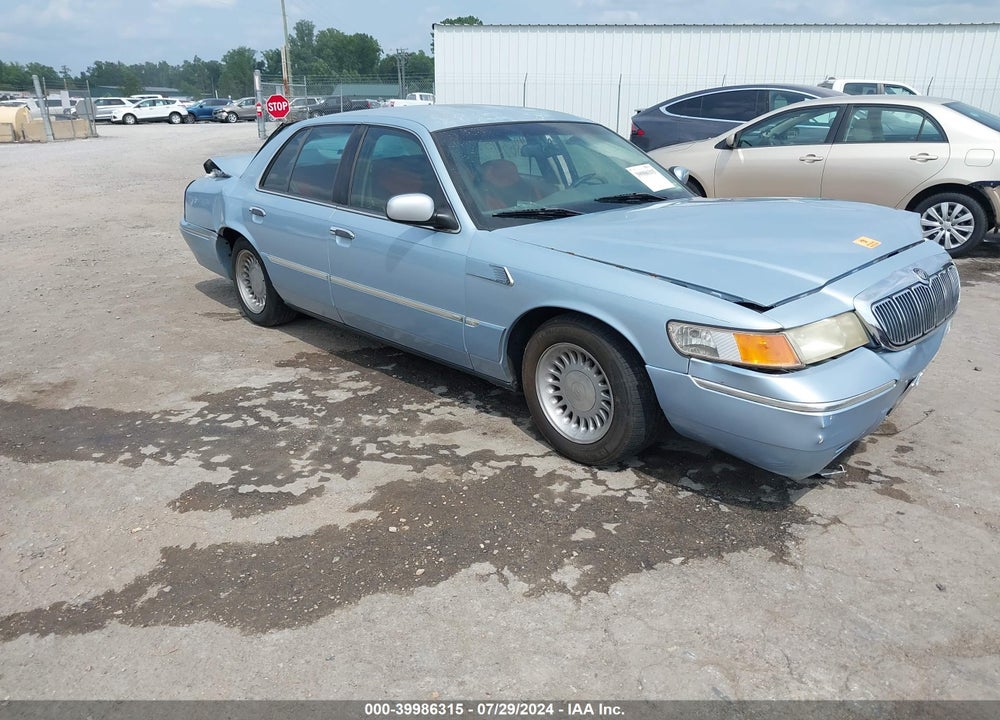 2001 MERCURY GRAND MARQUIS LS VIN: 2MEFM75W81X712570