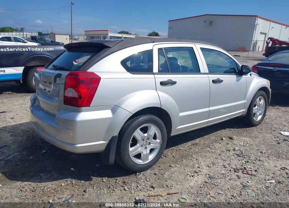 2008 DODGE CALIBER SXT VIN: 1B3HB48B48D510223