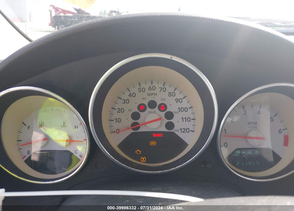 2008 DODGE CALIBER SXT VIN: 1B3HB48B48D510223