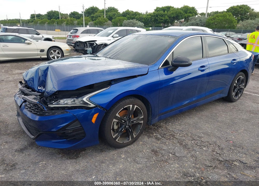 2022 KIA K5 GT LINE VIN: 5XXG64J29NG091828