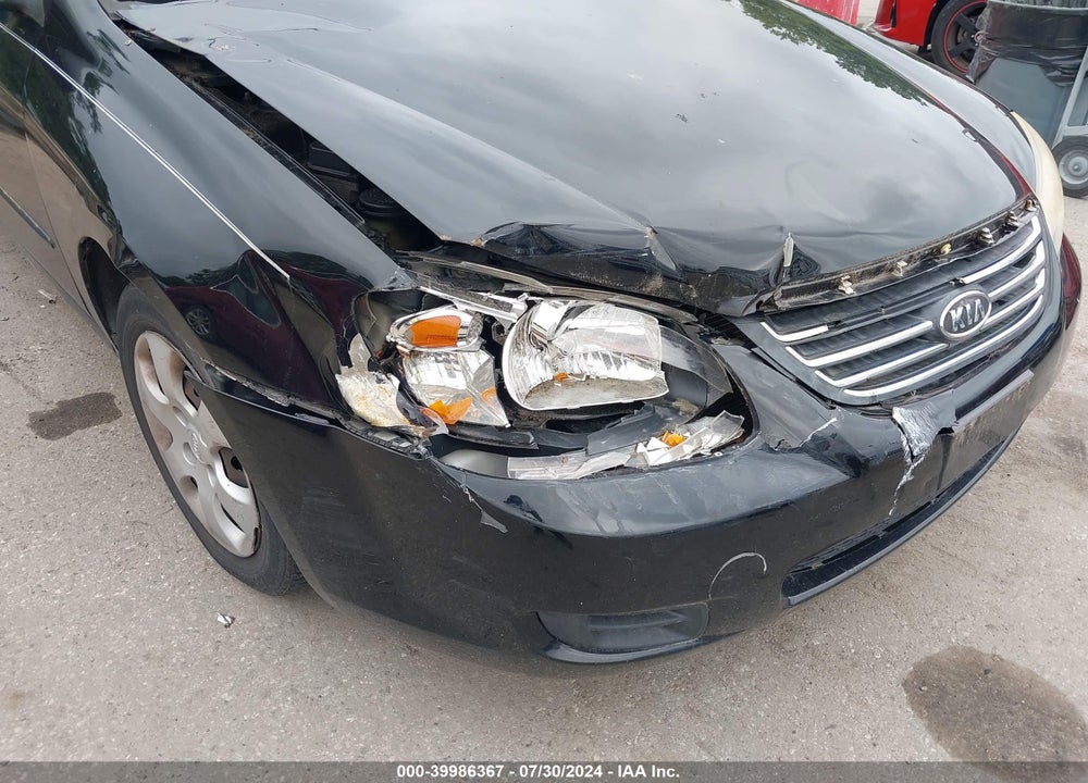 2009 KIA SPECTRA EX VIN: KNAFE221995612448